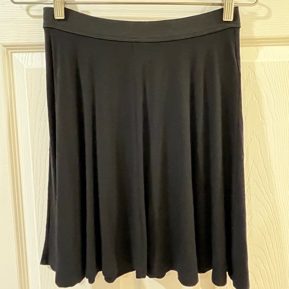 Michael Kors Black A-Line Mini Skirt